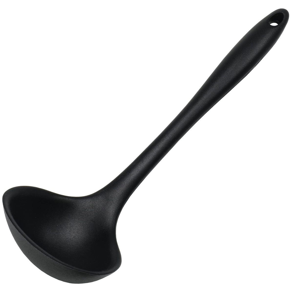Chef Craft Premium Silicone Cooking Ladle, 11.25 inch, Red