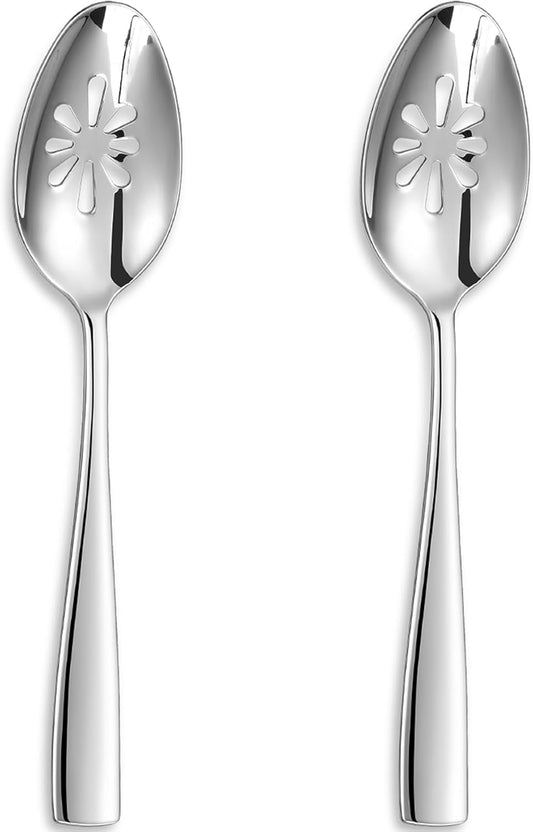 KEAWELL Premium Louis Serving Utensils (Slotted Spoons, Set of 2)