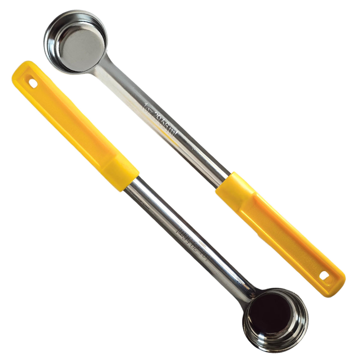 4 oz Slotted Stainless Steel Portion Control Ladle Spoodle - [Pack of 2]