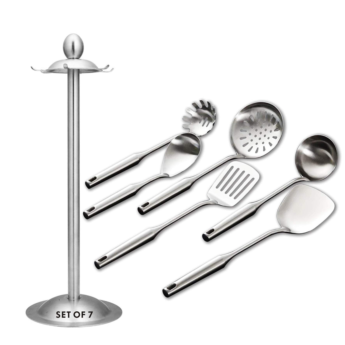 Slotted Spoon,Strainer Skimmer Ladle for Cooking and Frying,15.8Inch