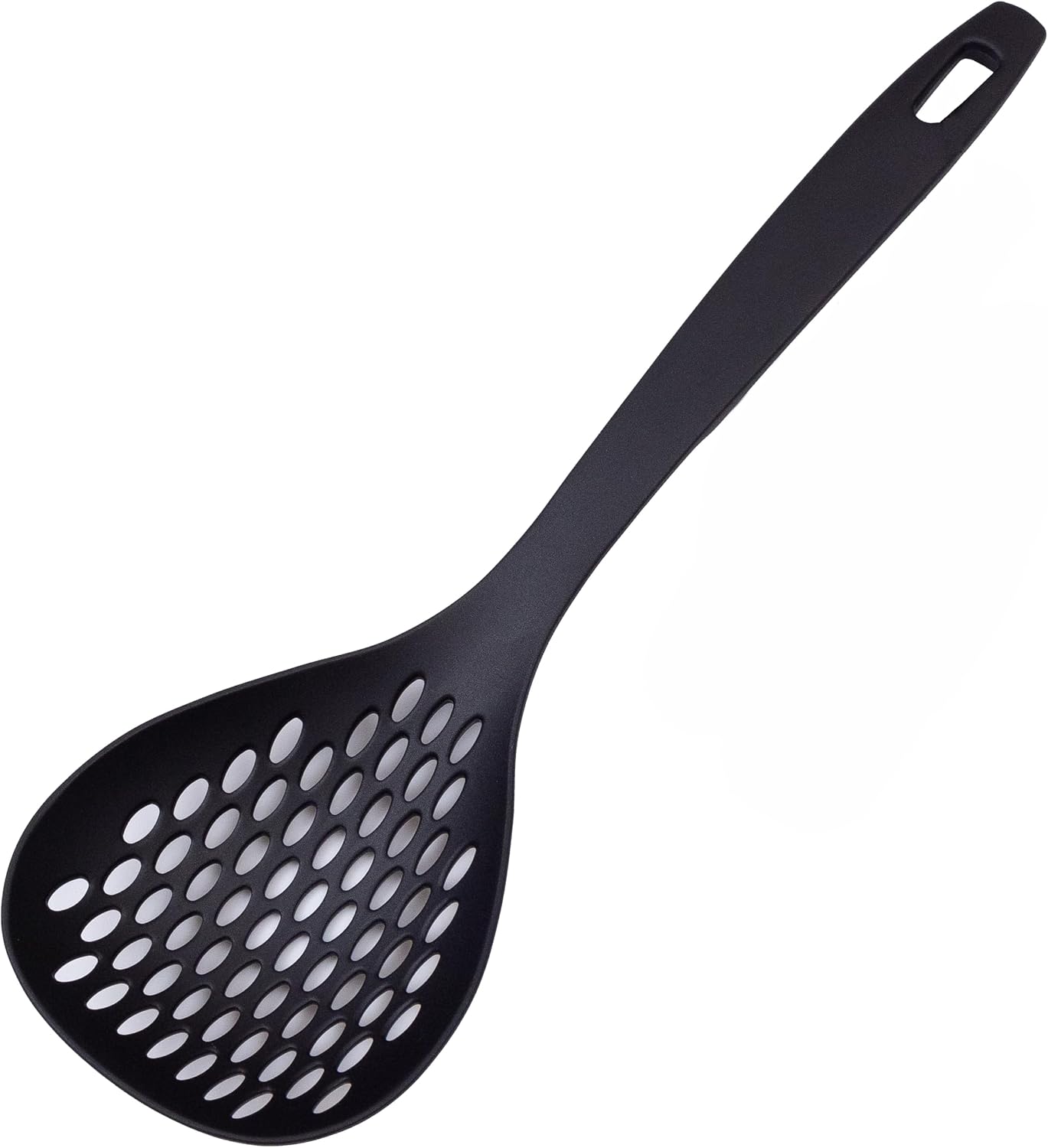 Nylon Slotted Spoon – 12.2" Lightweight, BPA-Free, Heat-Resistant, Non-Scratch Kitchen Utensil – Made in Japan