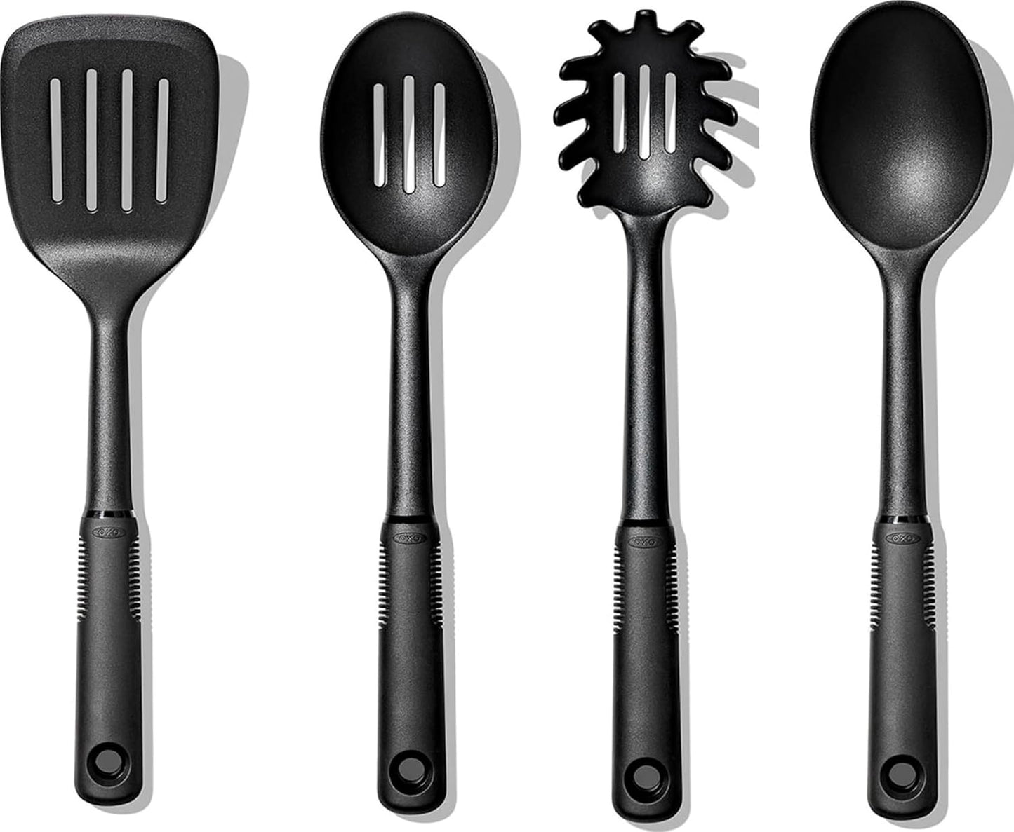 OXO Good Grips 4-Piece Nylon Tool Set, 2.3, Black