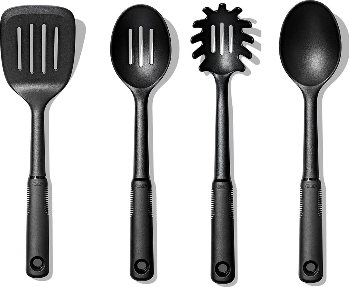 OXO Good Grips 4-Piece Nylon Tool Set, 2.3, Black