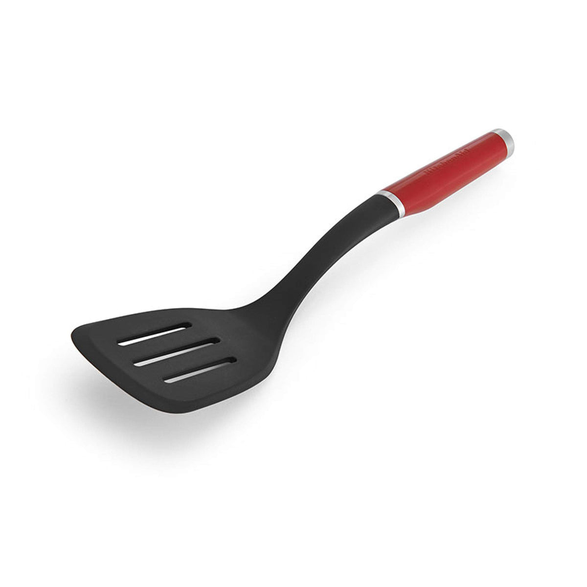 KitchenAid Classic Nylon Slotted Turner, 13.66-Inch, Black