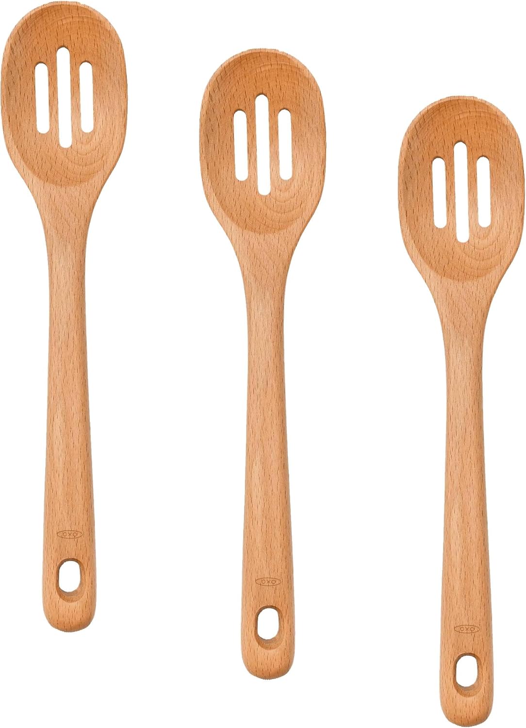 OXO Good Grips Large Wooden Slotted Spoon