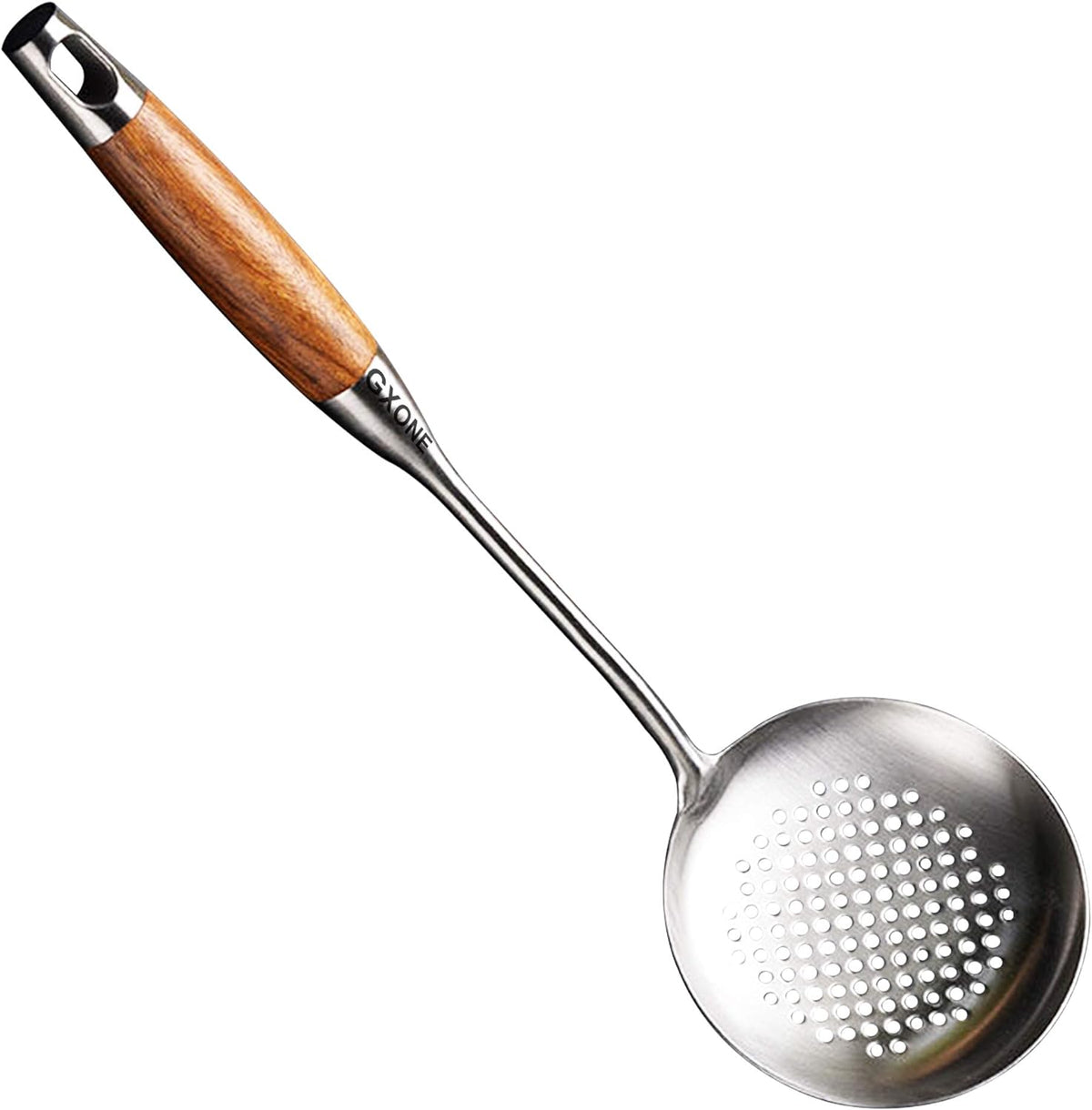 Slotted Spoon,Strainer Skimmer Ladle for Cooking and Frying,15.8Inch