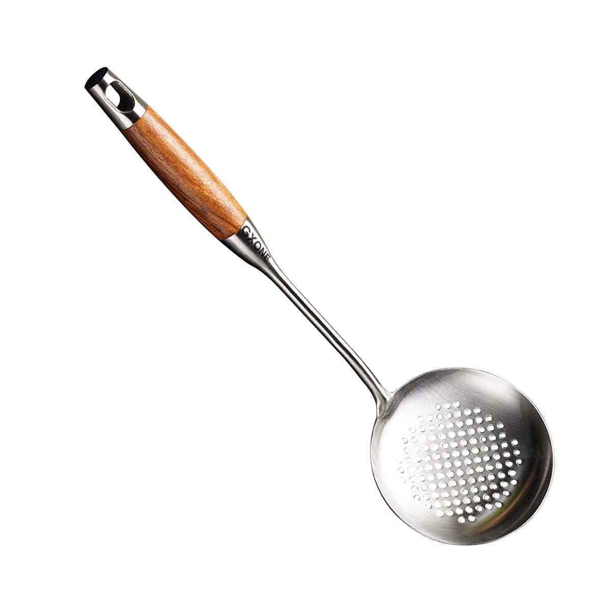 Slotted Spoon,Strainer Skimmer Ladle for Cooking and Frying,15.8Inch
