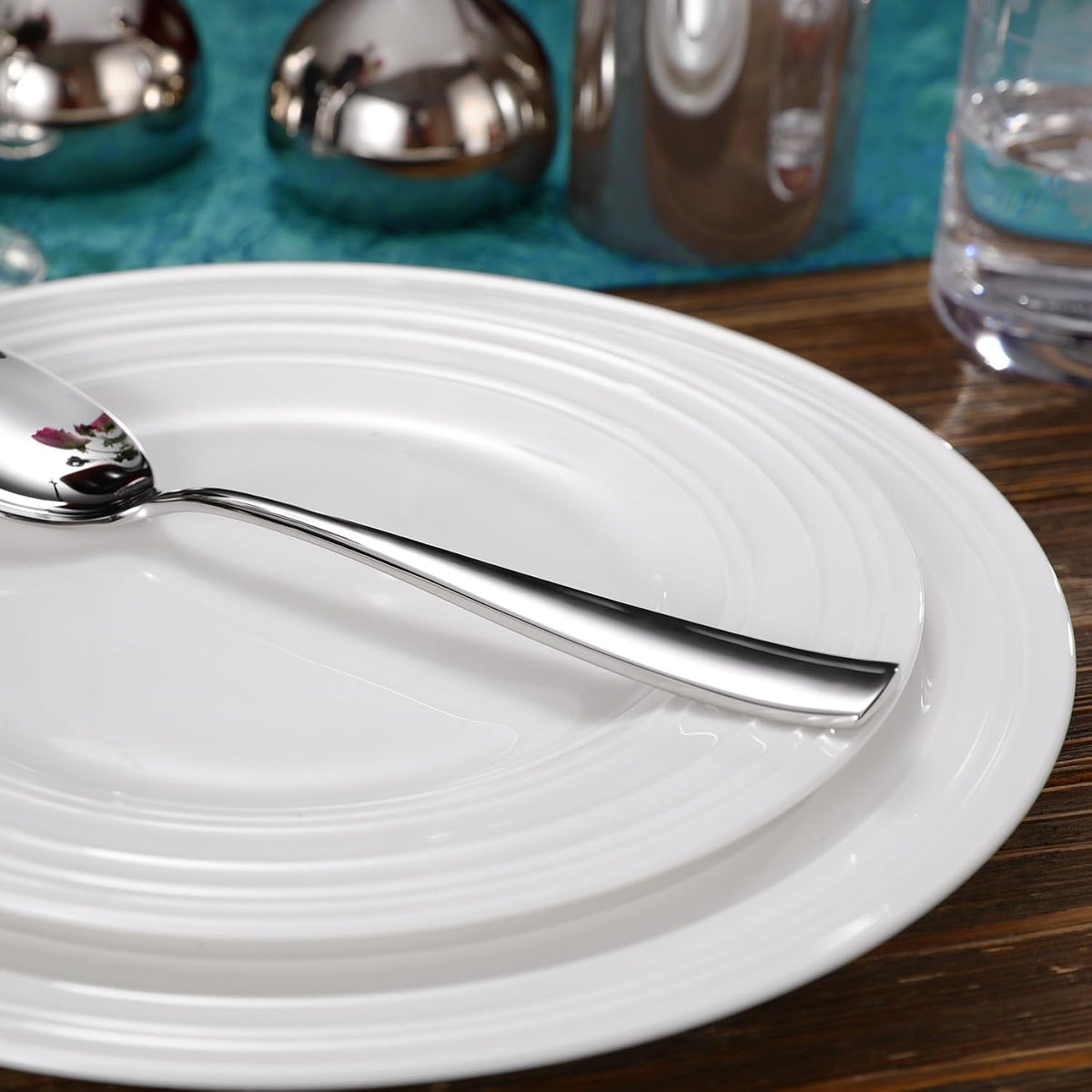 KEAWELL Premium Louis Serving Utensils (Slotted Spoons, Set of 2)