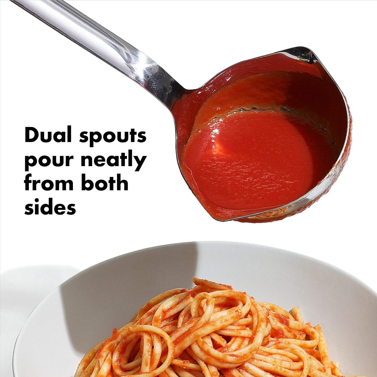 OXO Good Grips Stainless Steel Soup Ladle with Pour Spout
