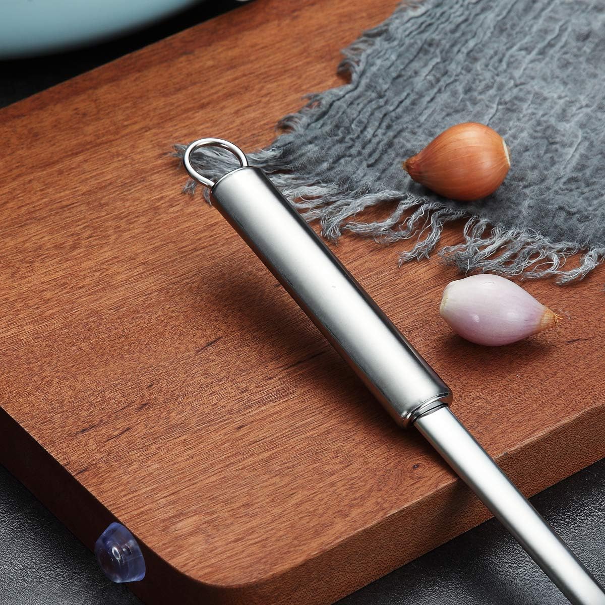 Berglander Stainless Steel Cooking Skimmer - Slotted Spoon for Straining, Ideal for Kitchen Use